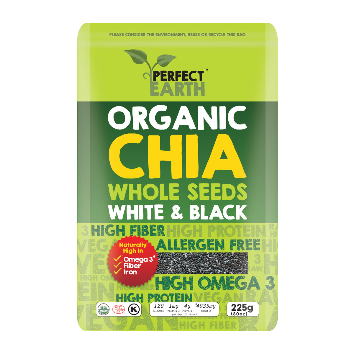Organic Chia Seed (225G)