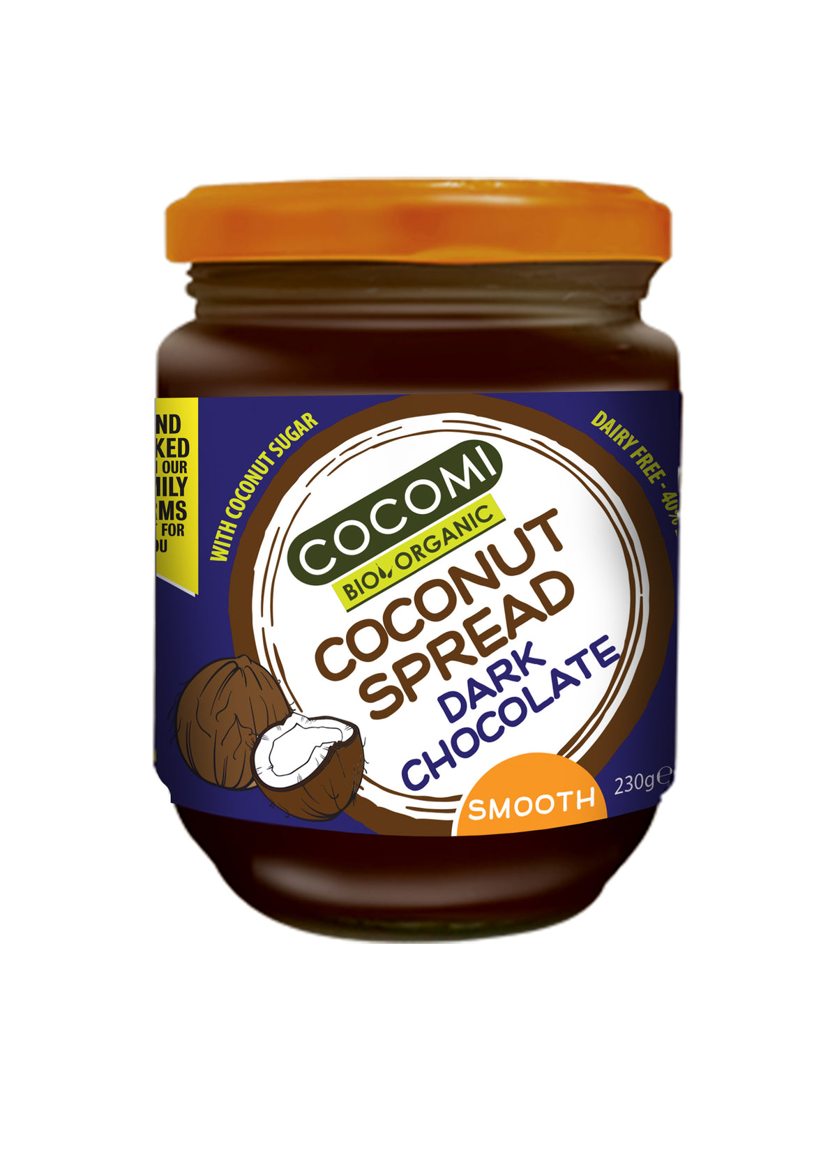 Organic Coconut Spread - Dark Chocolate (230G)