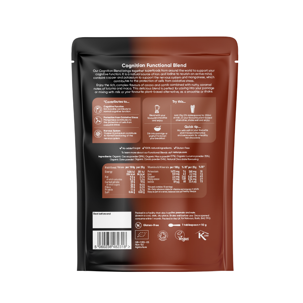 Cognition Functional Blend Organic (250G)