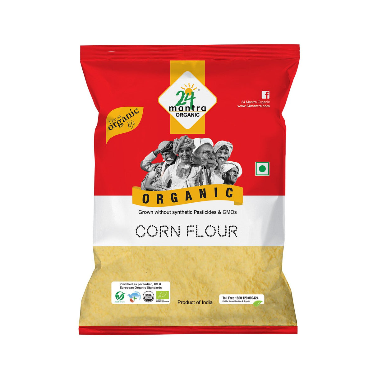 Organic Corn Flour   (500G)