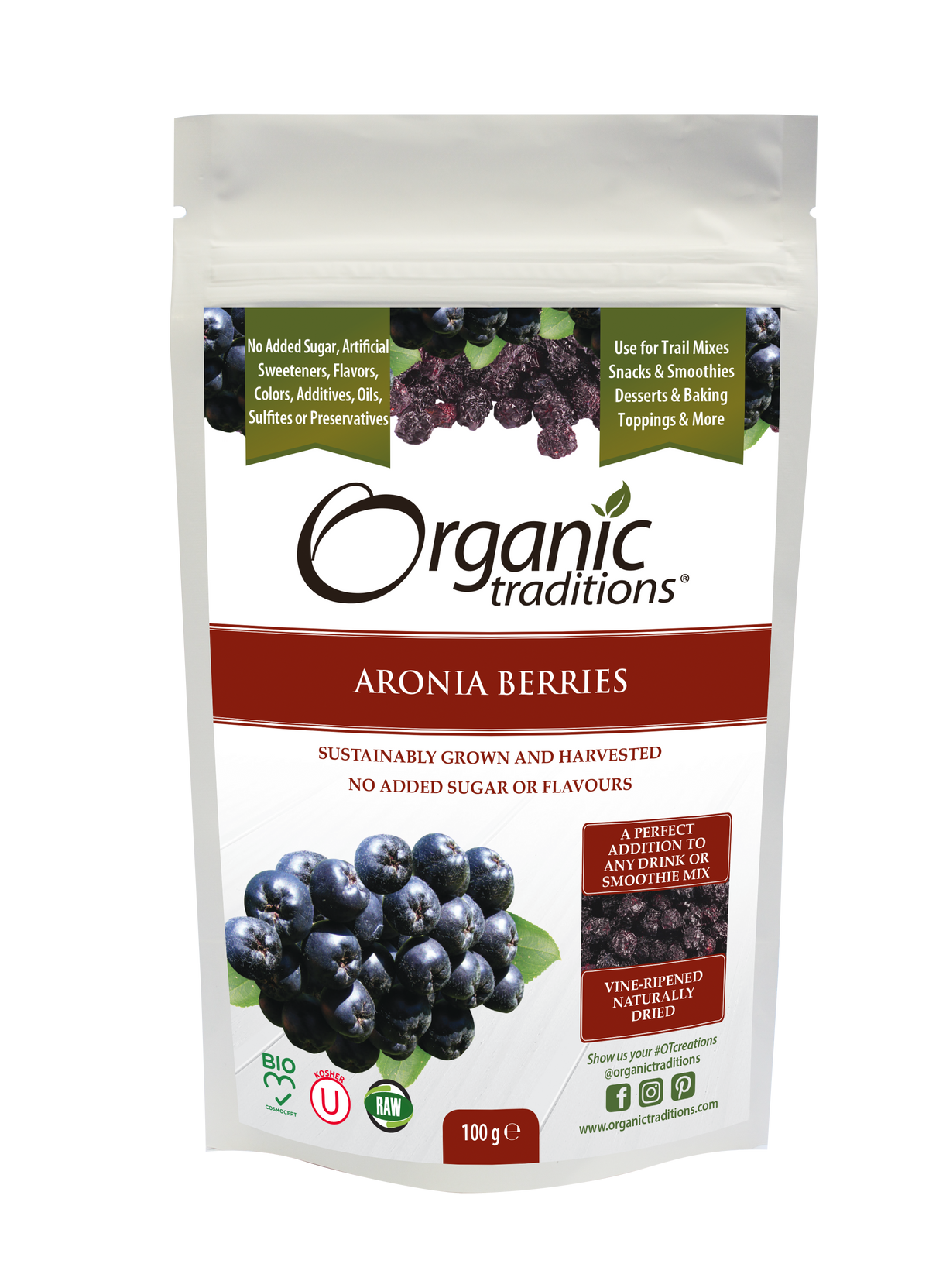 Organic Aronia Berries (100G)