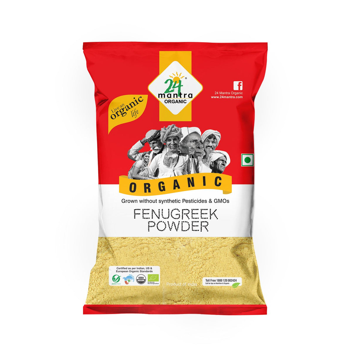 Organic Fenugreek Powder   (200G)