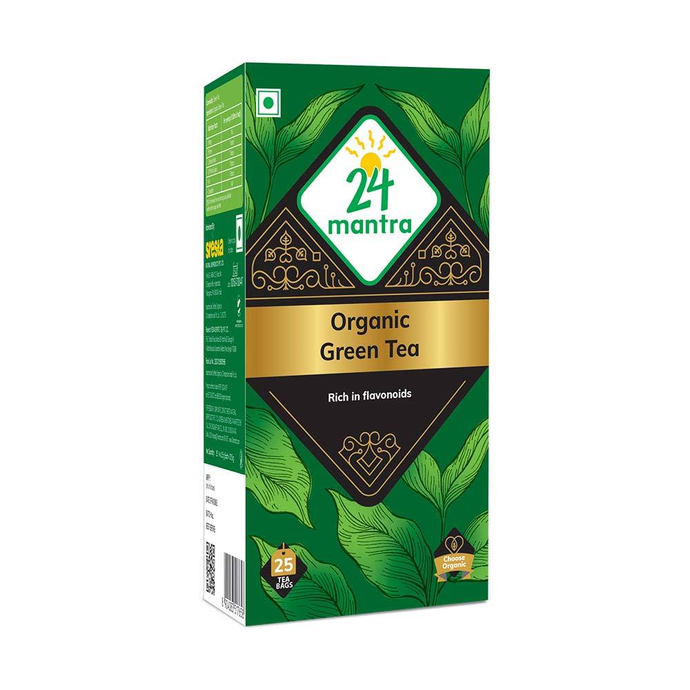 Organic Green Tea Bags (100G)