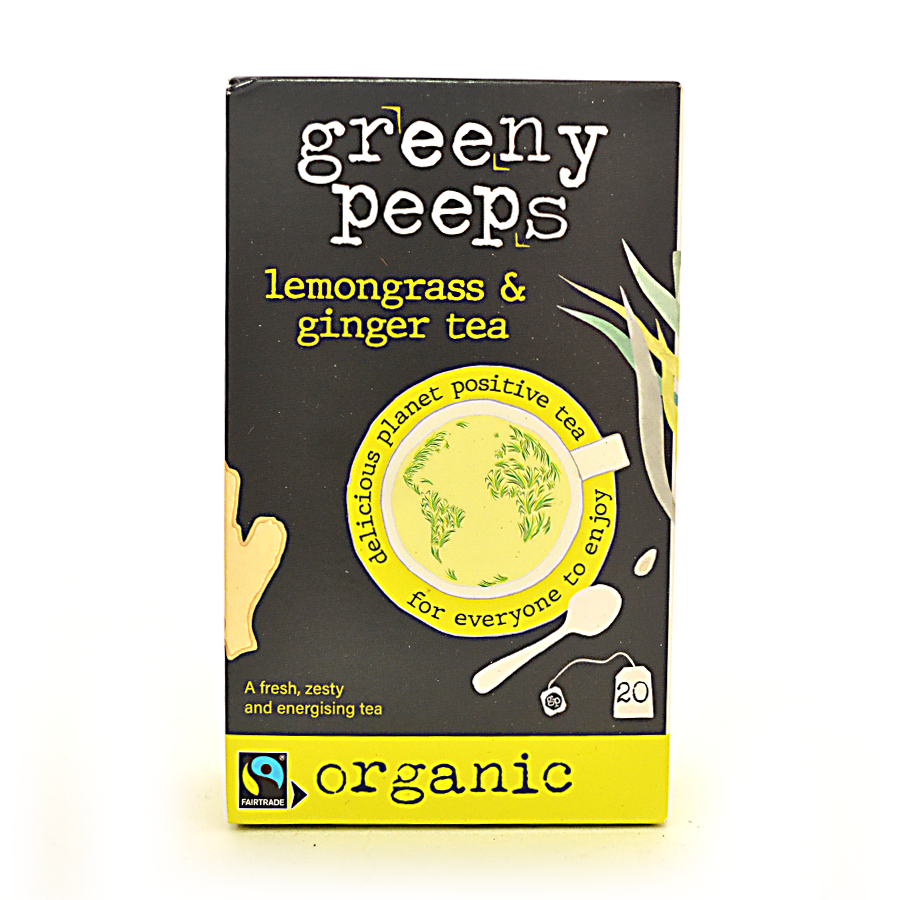 Organic Lemongrass &amp; Ginger (20 tea bags)