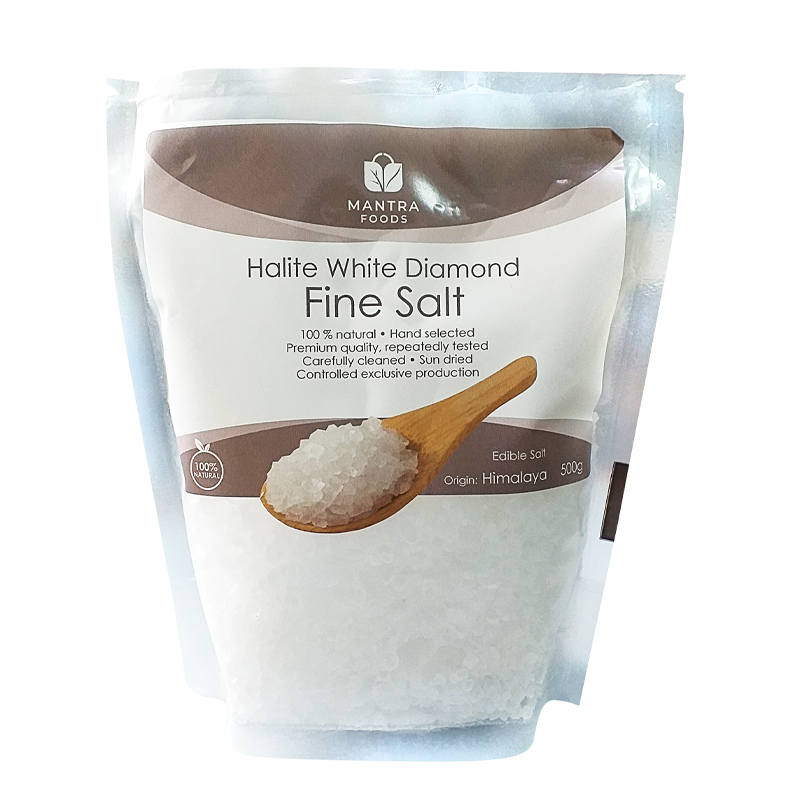 Halite Clear Table Salt (500G)