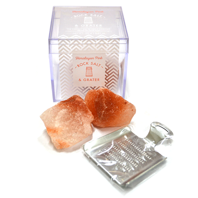 Pink Rock Salt Grater