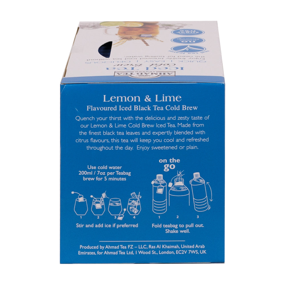 Cold Brew Lemon & Lime 20 Foil Teabags 42G