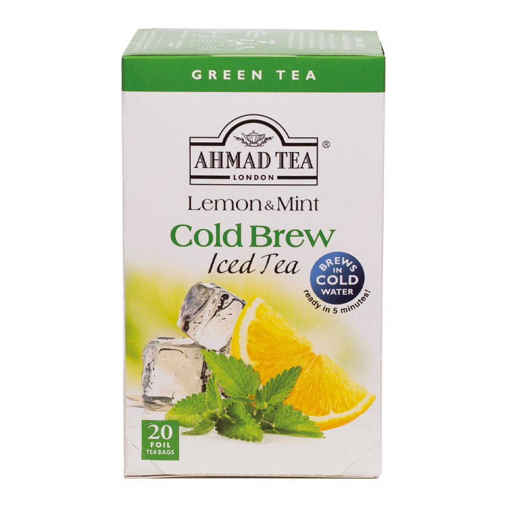 Cold Brew Lemon &amp; Mint 20 Foil Teabags 40G