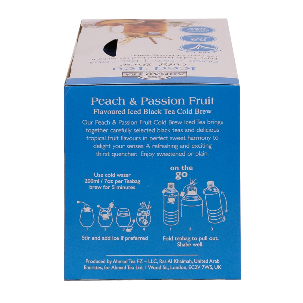 Cold Brew Peach &amp; Passion 20 Foil Teabags 42G