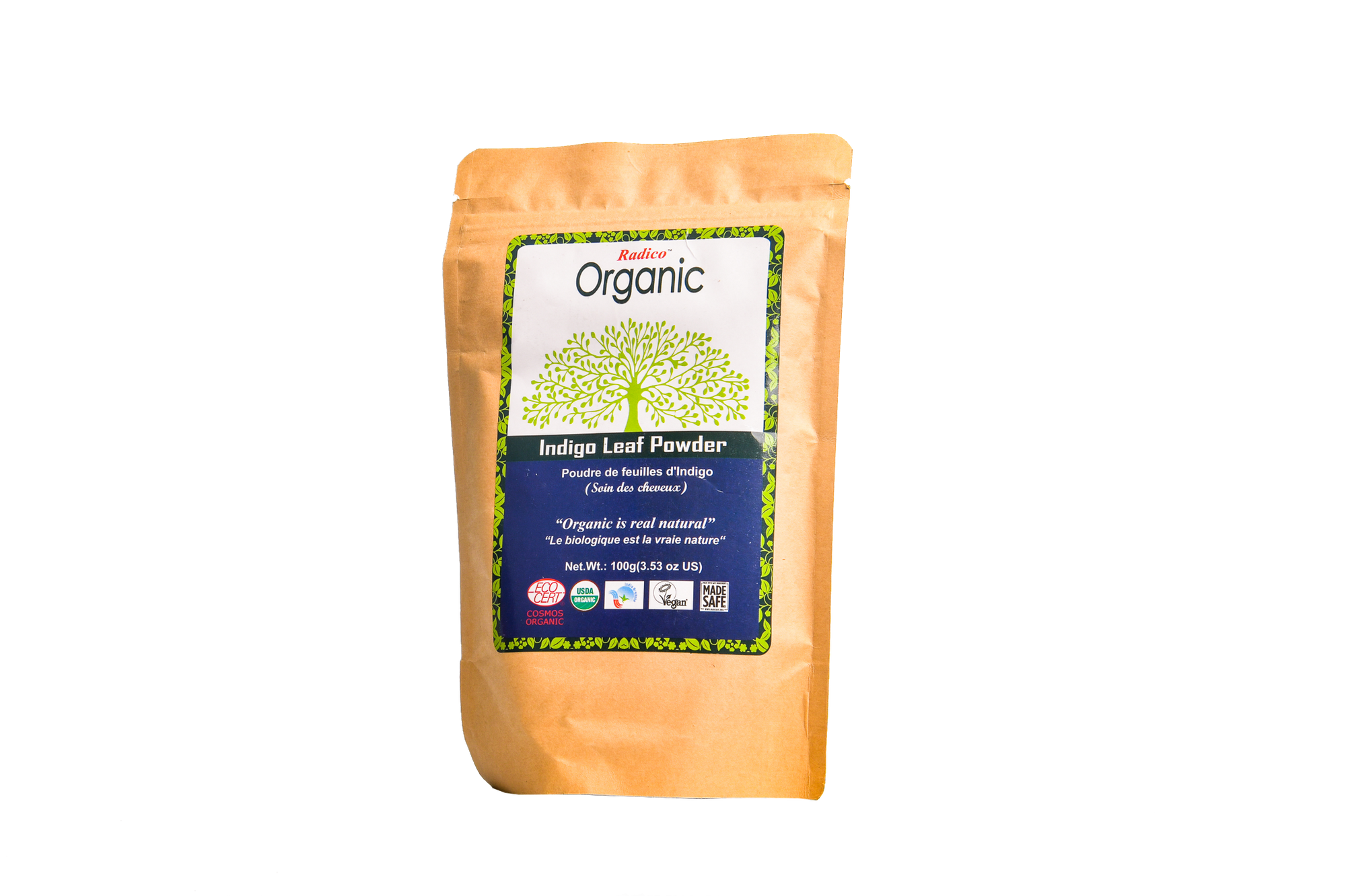 Organic Hair Powder Indigo Leaf Powder (100G)