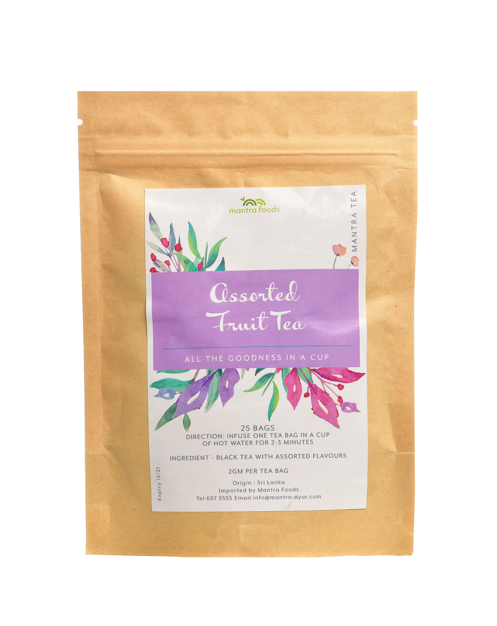 Fruit Tea (25 Tea Bags)  (50G)