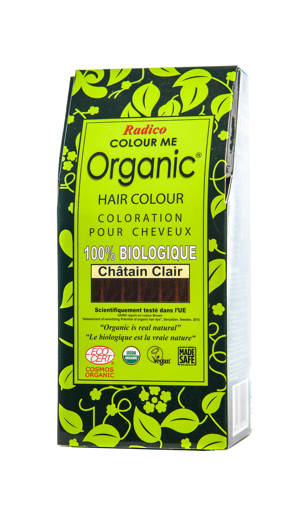 Organic Hair Colour Light Brown (100G)