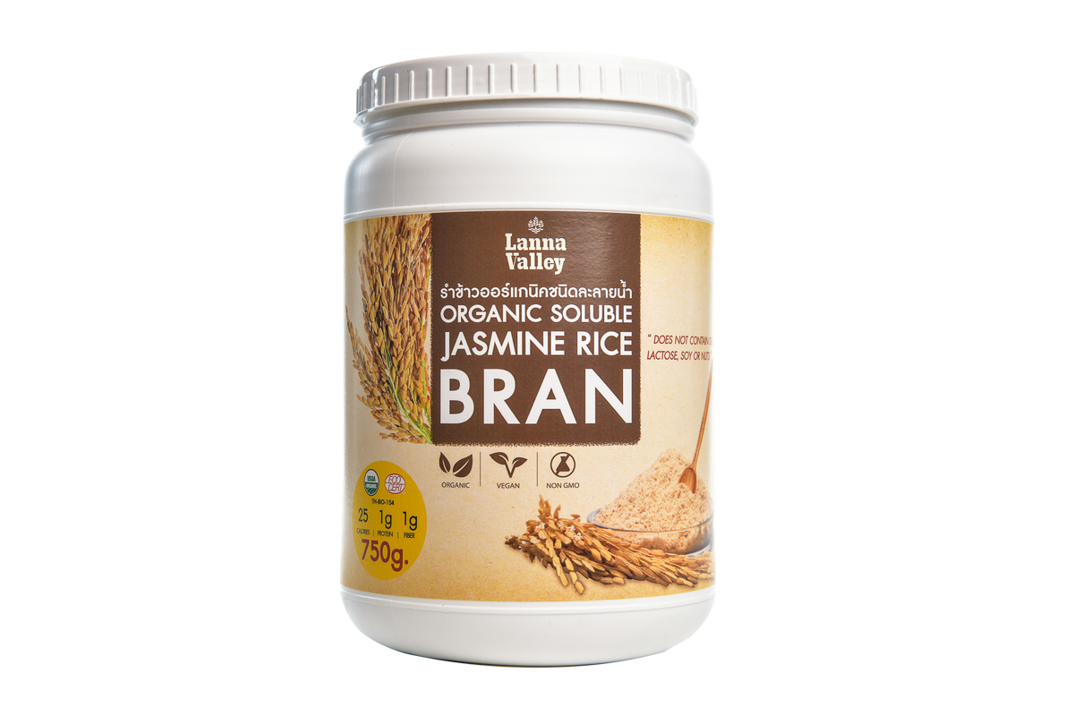 Organic Soluble Jasmine Bran Rice (750G)