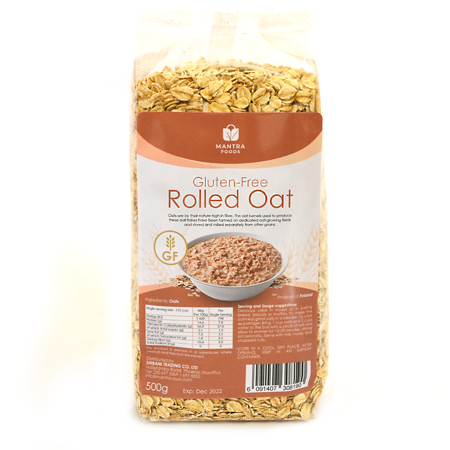 Gluten-Free Rolled Oats (500G)