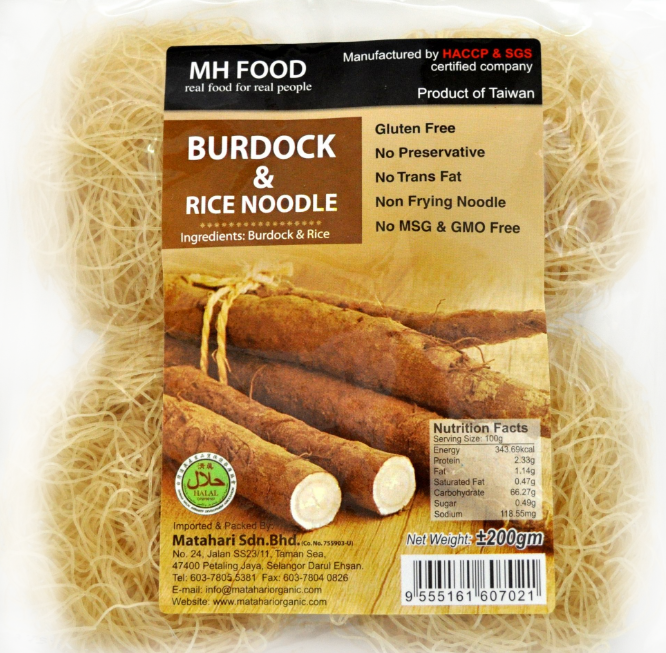 Burdock &amp; Rice Noodle (200GM)