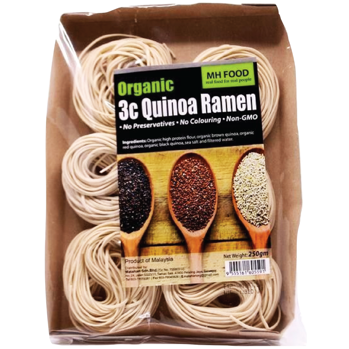 Organic 3C
Quinoa Ramen (250GM)