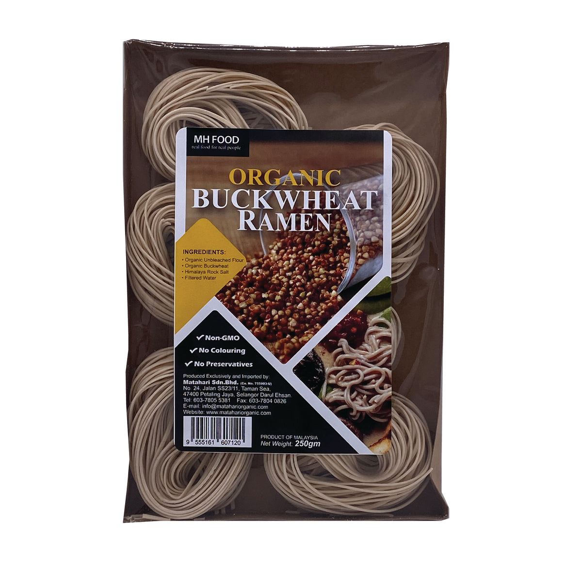 Organic Buckwheat Ramen (250GM)