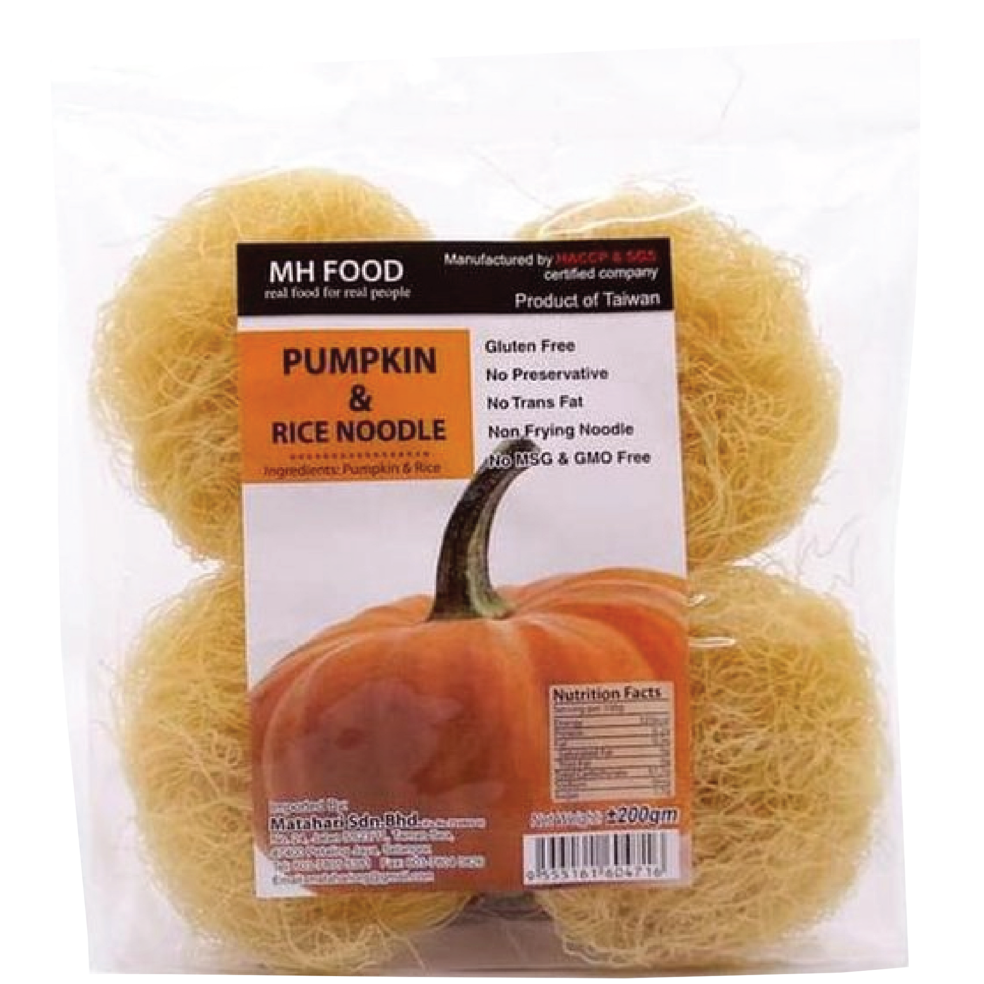 Pumpkin & Rice Noodle (200GM)
