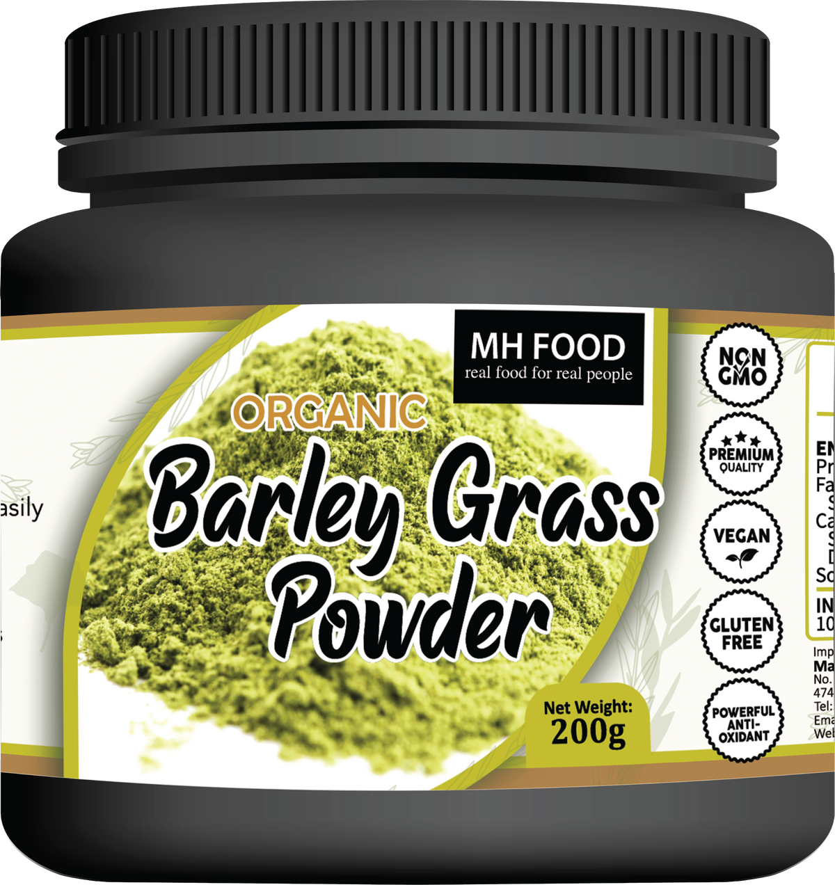 Organic Barley Grass Powder (200GM)