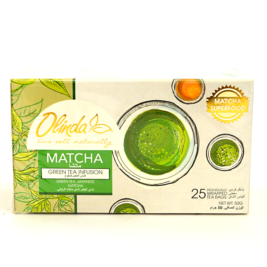 Matcha Green Tea Infusion (25 Tea Bags)