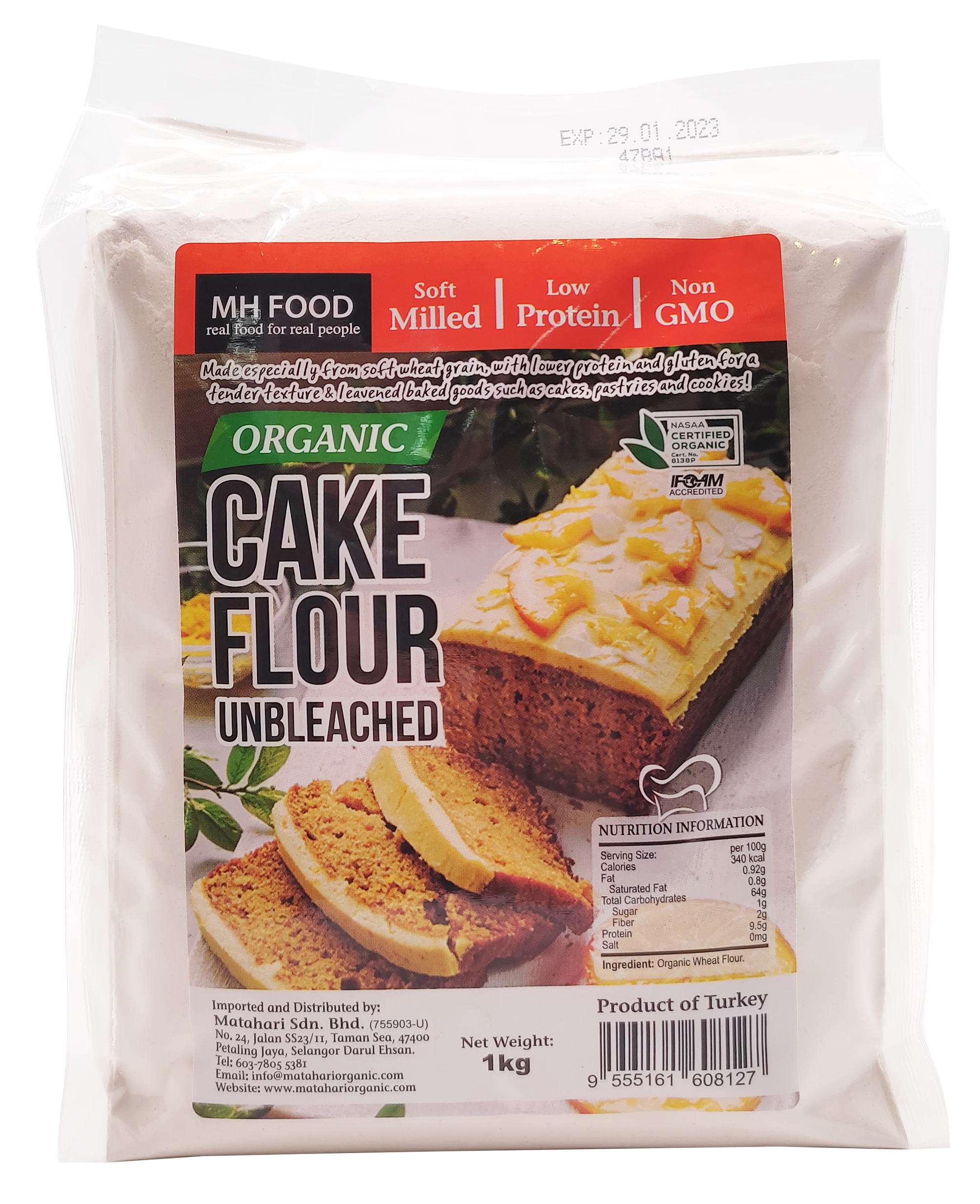 Organic Cake Flour (1KG) - Mantra Foods