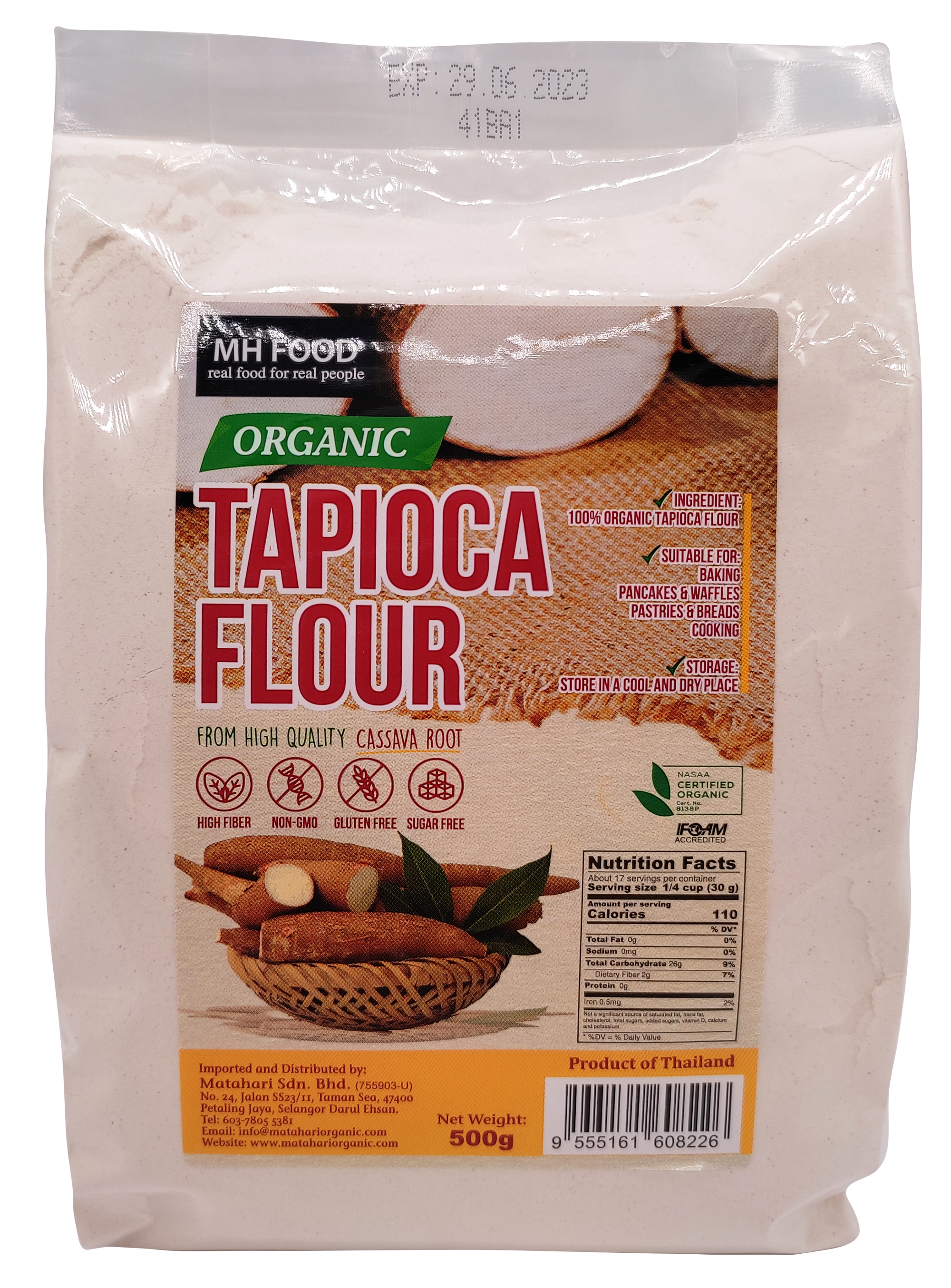 Organic Tapioca Flour (500GM)