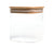 Storage Container with wood Cover (600ML)