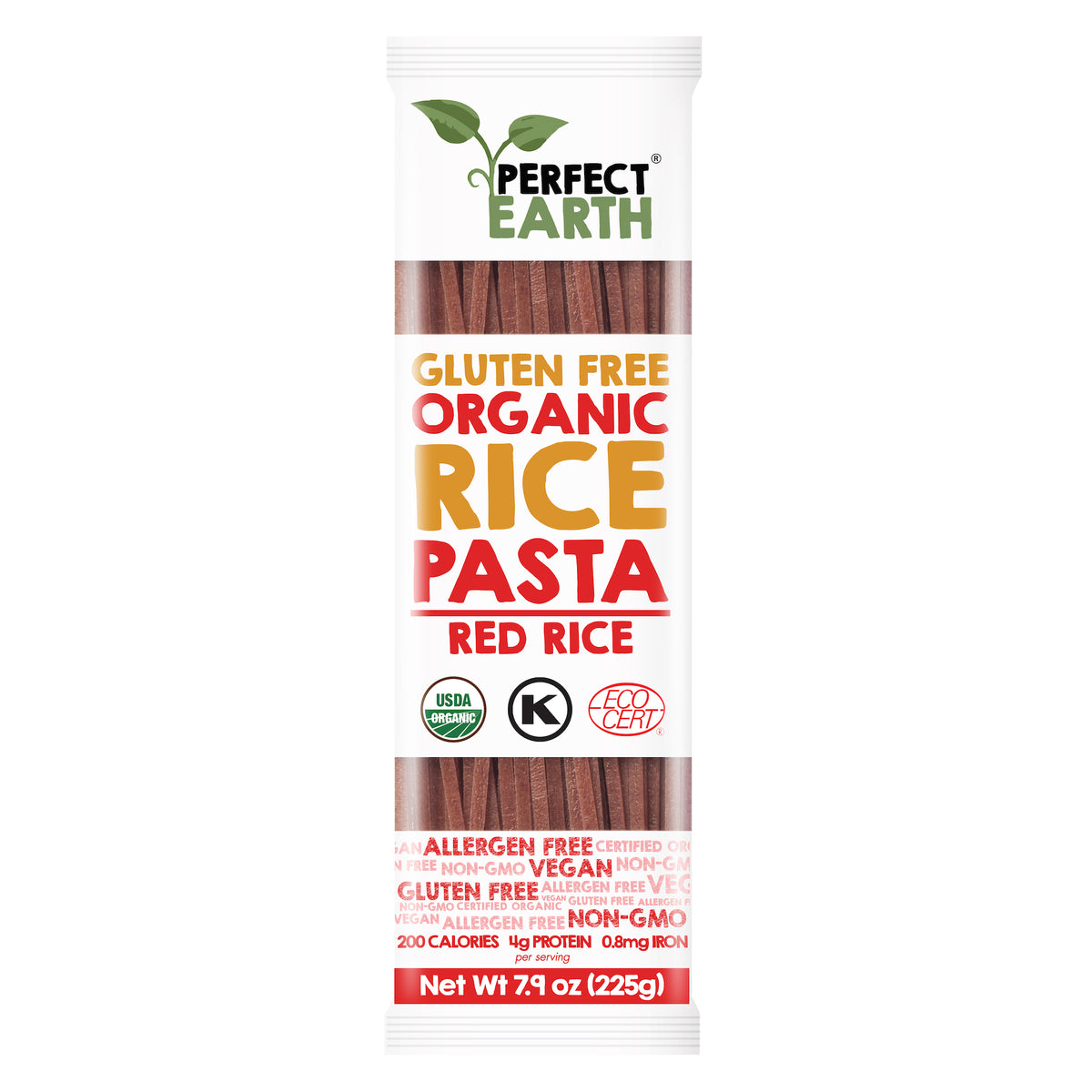 Organic Rice Pasta Red Gluten Free (225G)