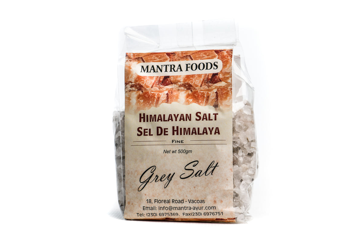 Himalayan Rock Salt - Grey (Fine) (500G)