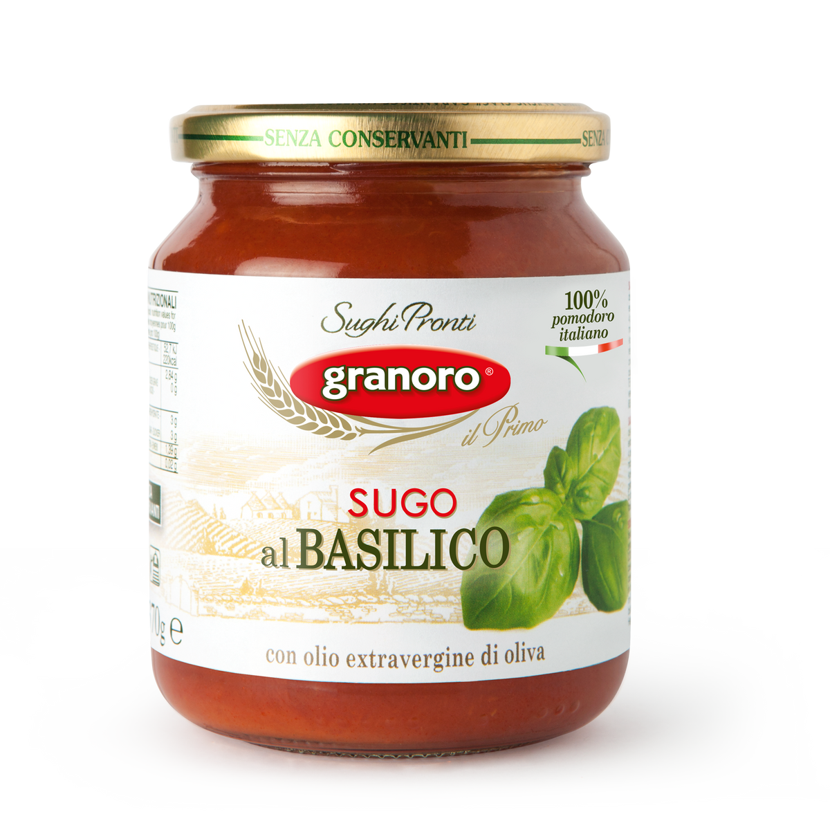 Tomato And Basil Sauce (370G)