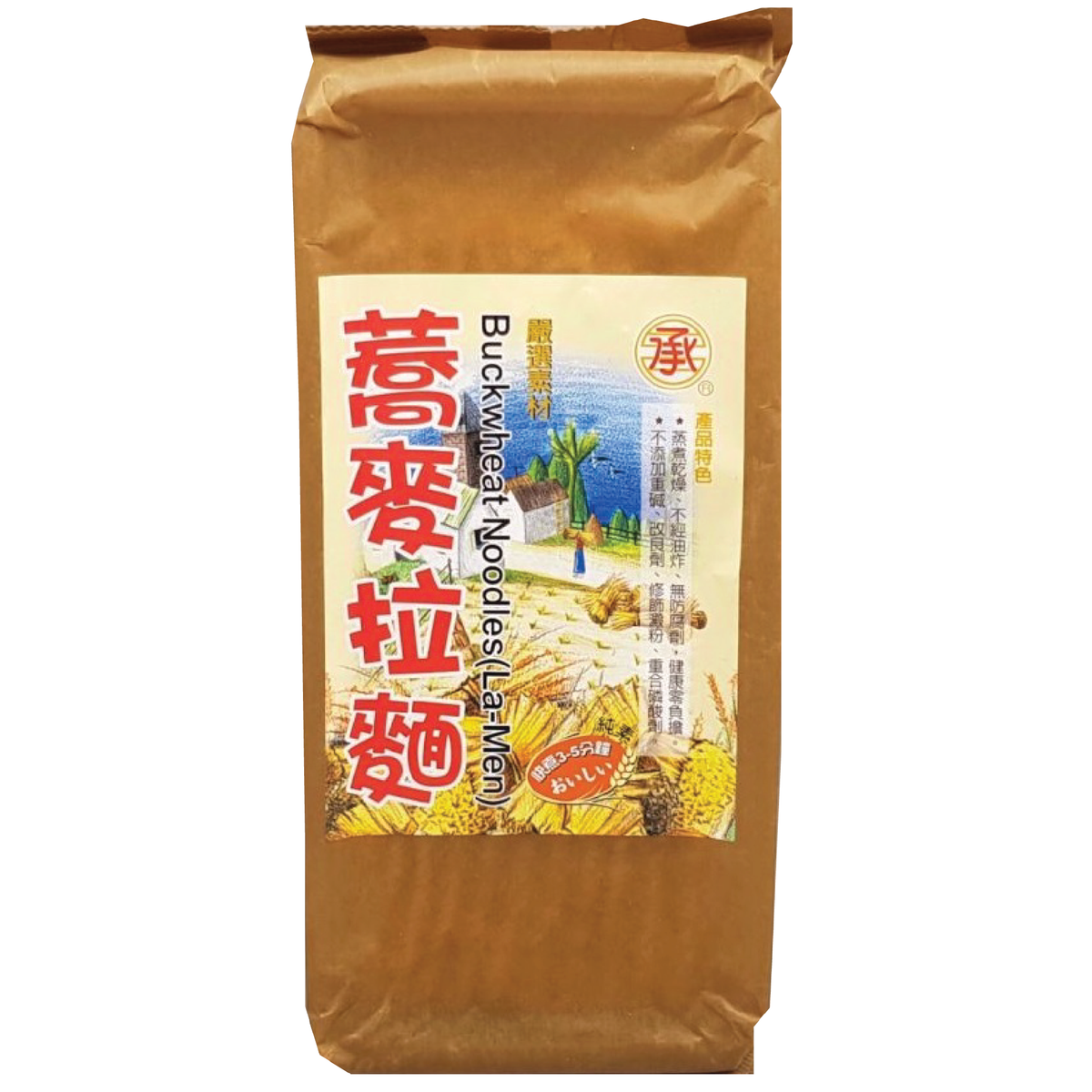 Taiwan Buckwheat
Noodles (La-Men) (280GM)