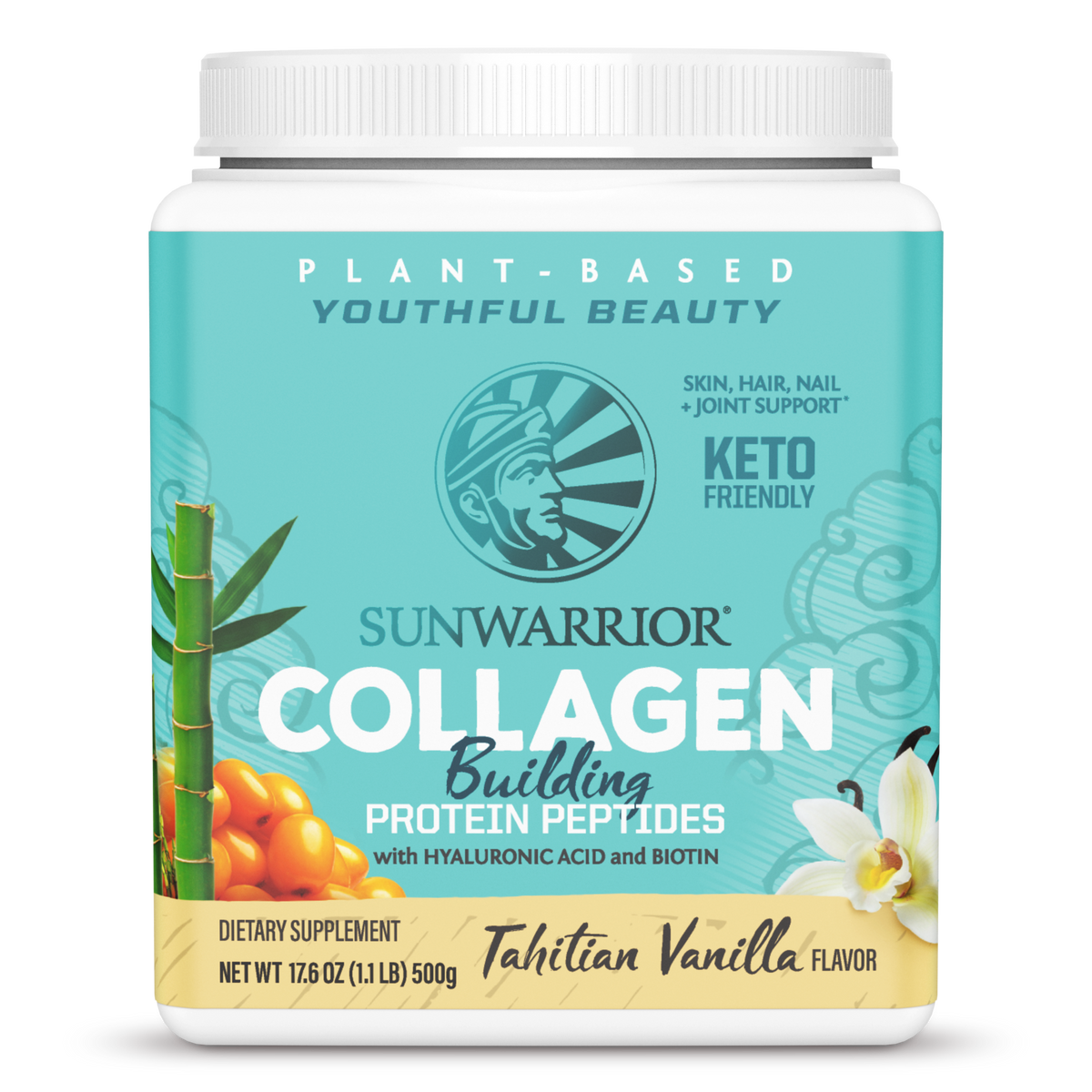 Collagen Building Protein Peptides Tahitian Vanilla (500G)