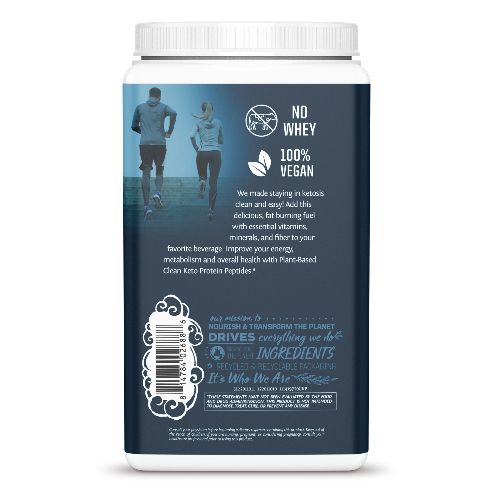 Clean Keto Protein Peptides Chocolate (720G)