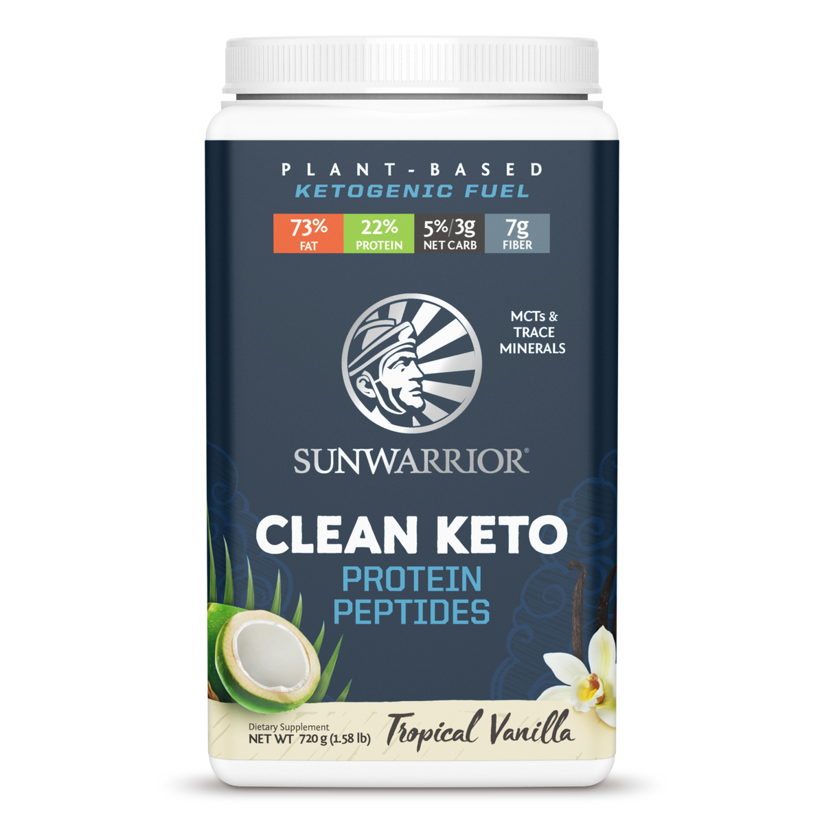 Clean Keto Protein Peptides Vanilla (720G)