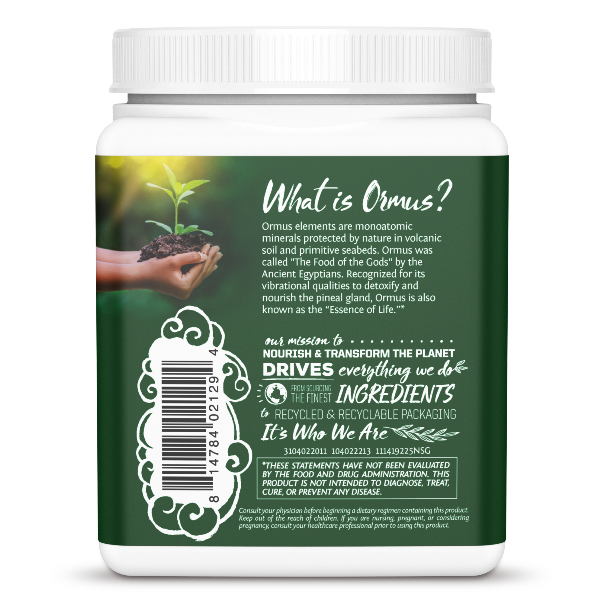 Ormus Super Greens Natural (225g)
