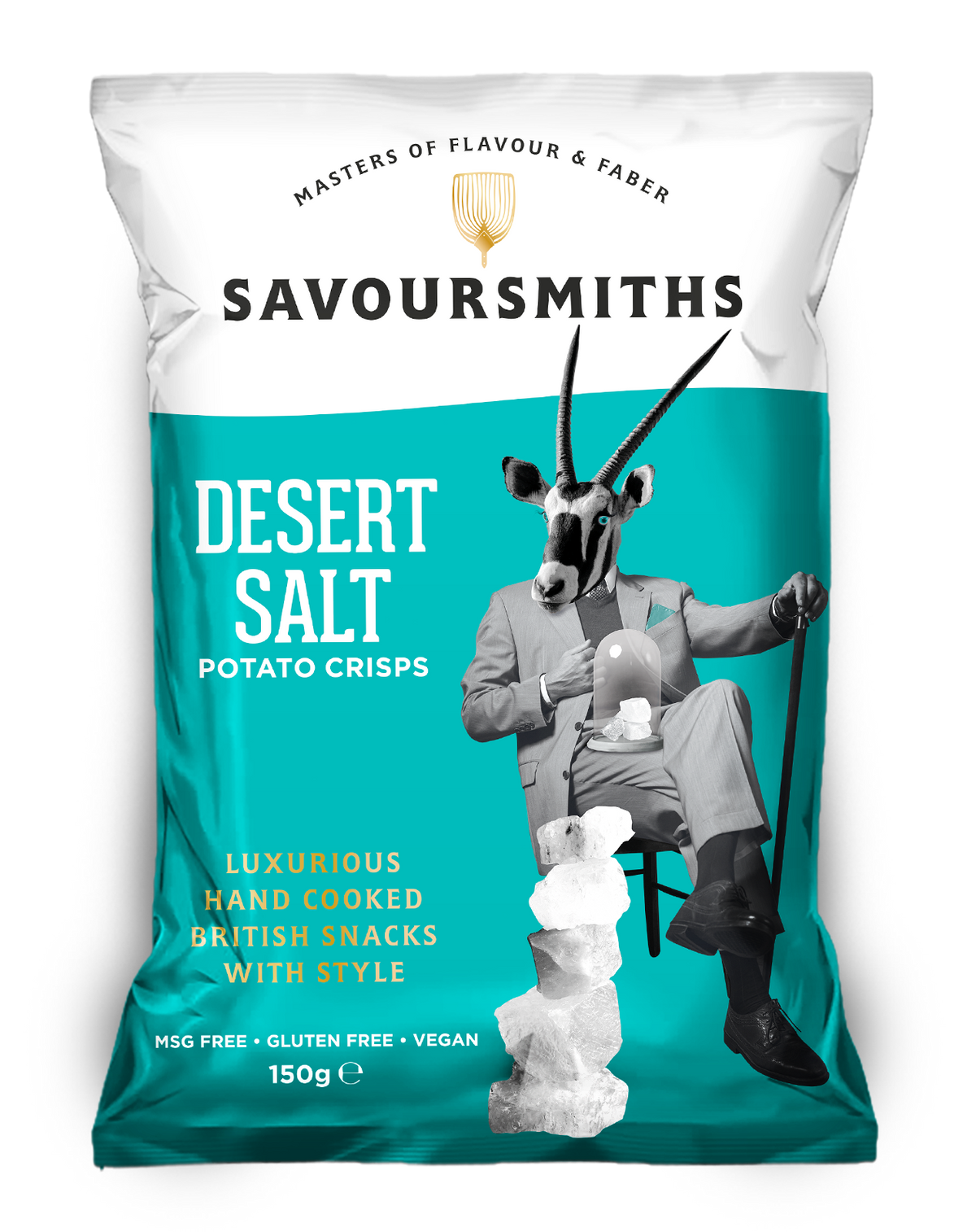 Desert Salt Potato Crisps (150G)