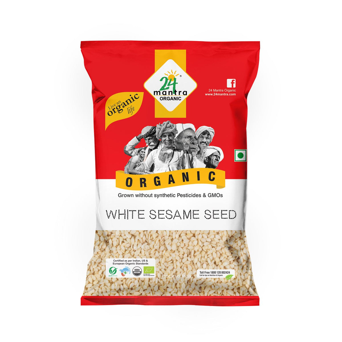 Organic White Sesame   (100G)