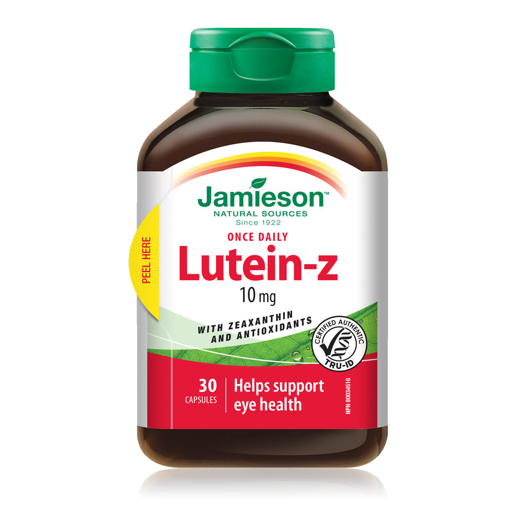 Jamieson Lutein-Z 10 mg with Zeaxanthin and Antioxidants