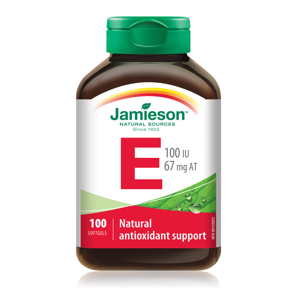 Jamieson Vitamin E 100 UI/67 mg AT