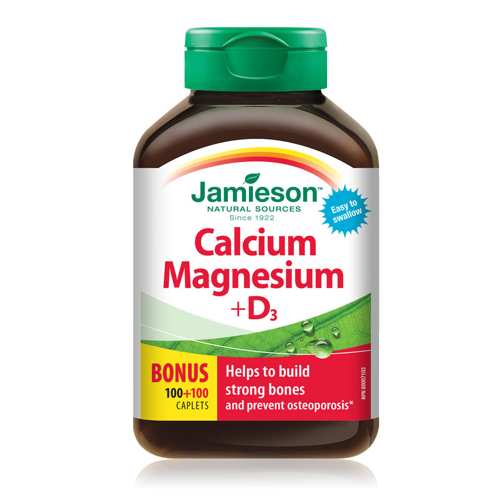Jamieson Calcium Magnesium + Vitamin D3