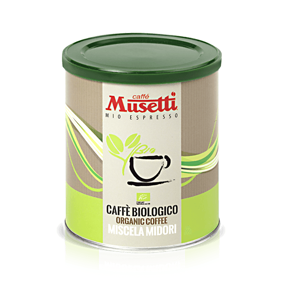 Organic Midori Ground Coffee - Tin Moka (250G)
